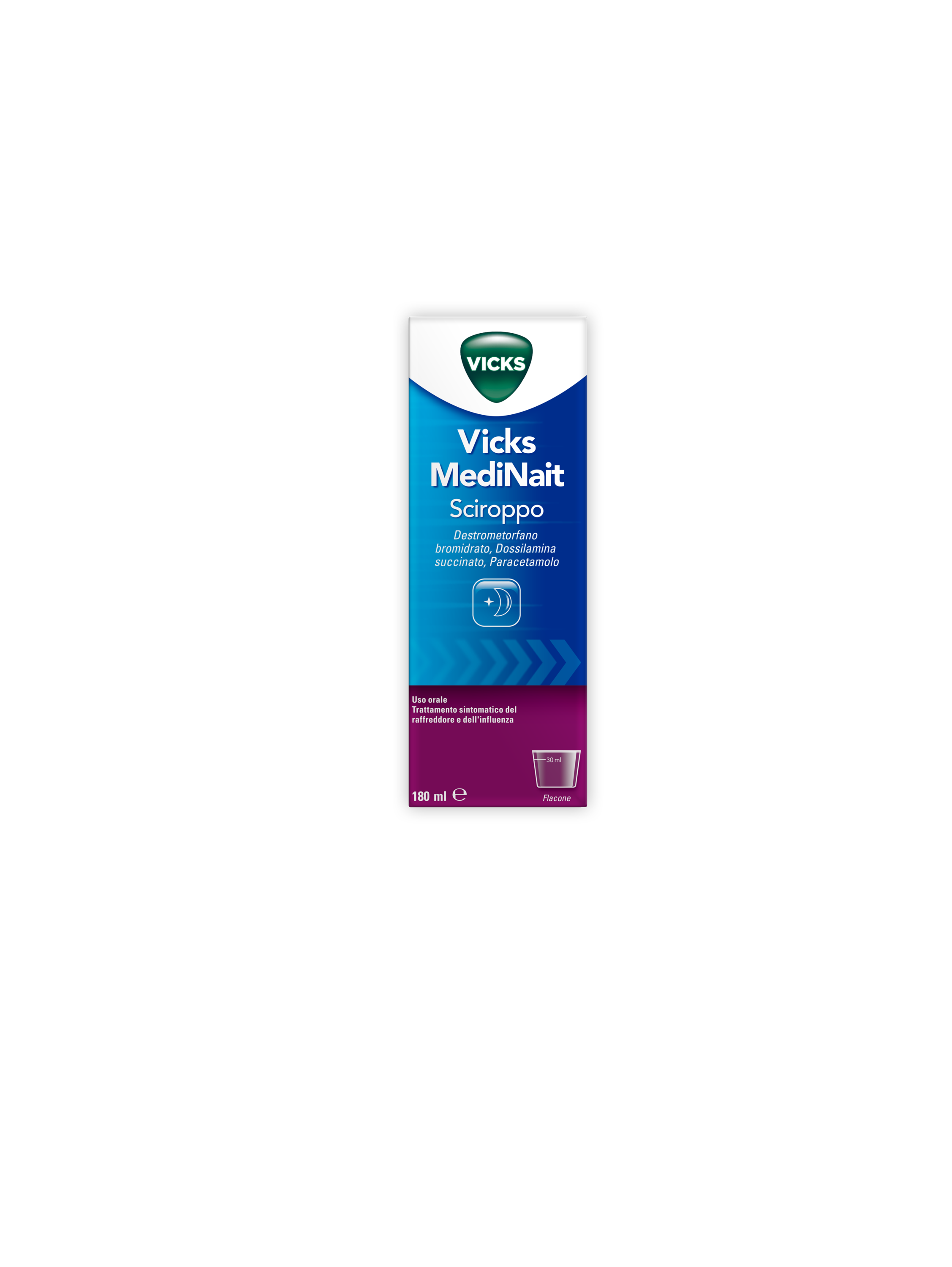 VICKS MEDINAIT*SCIR 180ML - Gruppofarmastore.it