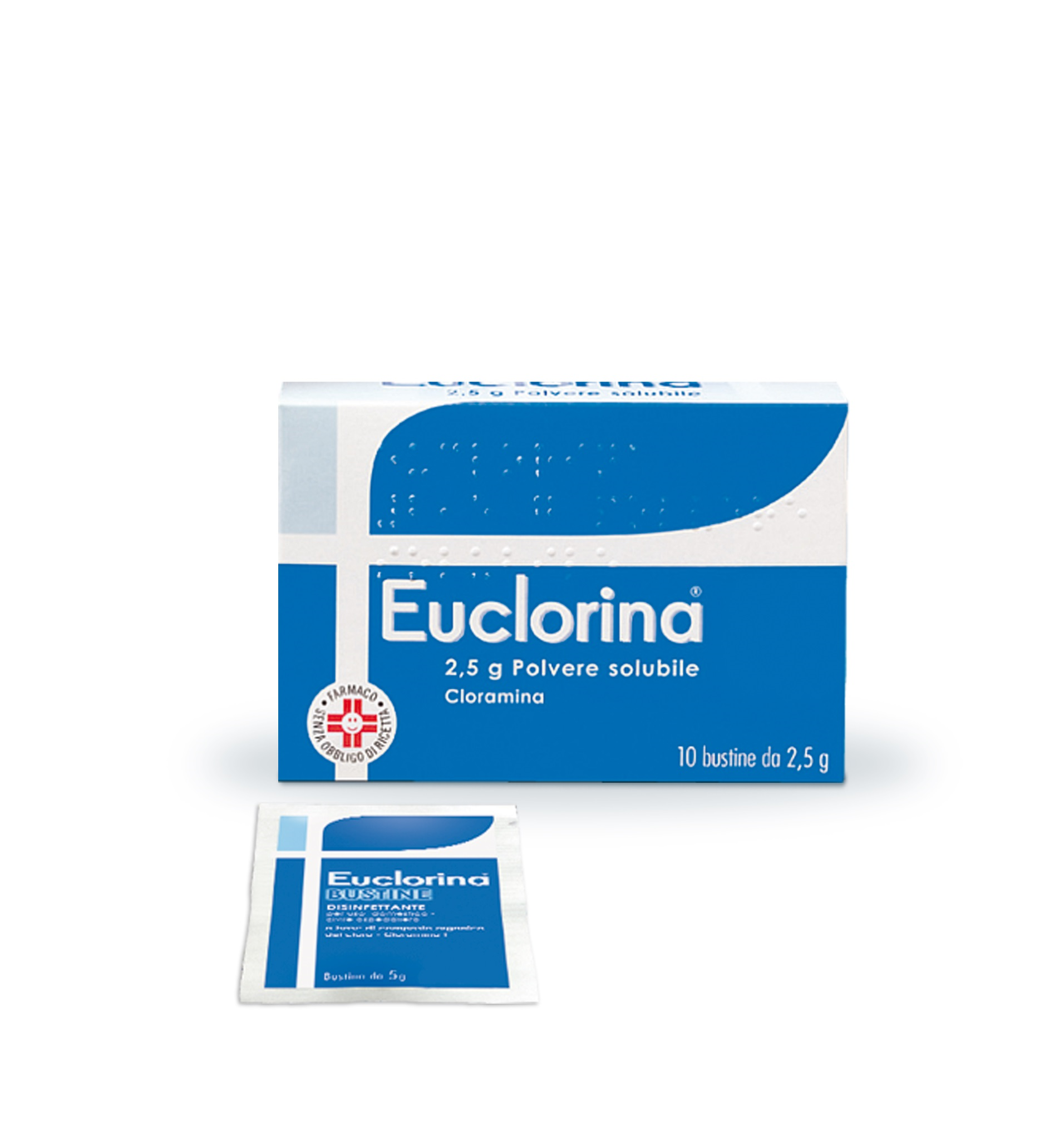 EUCLORINA*POLV SOL 10BUST 2,5G - Gruppofarmastore.it