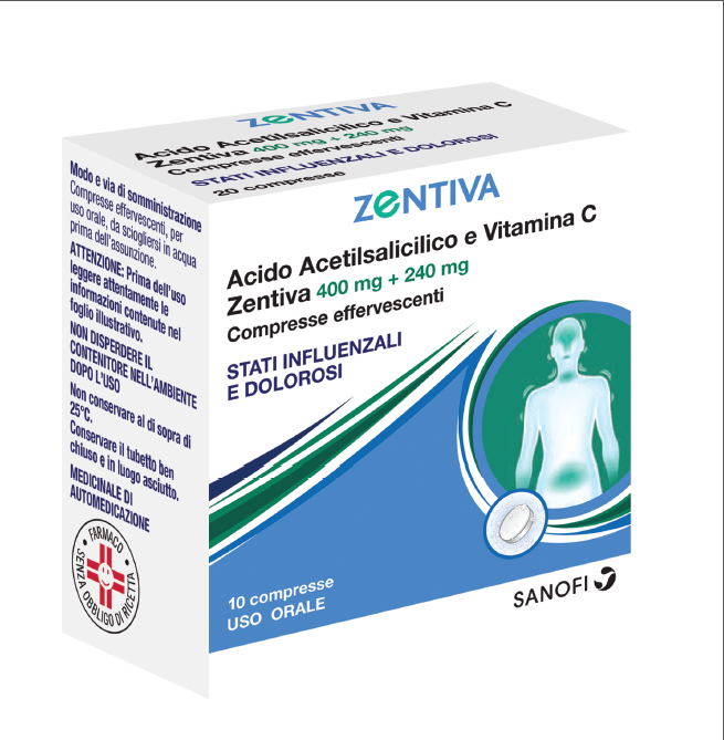 ACIDO ACETILS VIT C ZEN*10CPR - Gruppofarmastore.it