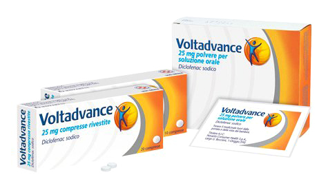 VOLTADVANCE*10CPR RIV 25MG - Gruppofarmastore.it