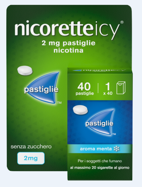 NICORETTEICY*40PAST 2MG - Gruppofarmastore.it