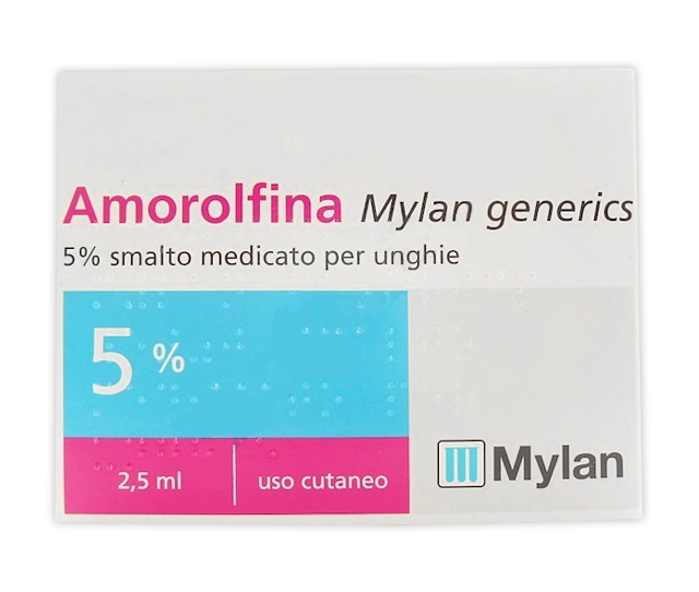AMOROLFINA MY*SMALTO 2,5ML 5% - Gruppofarmastore.it