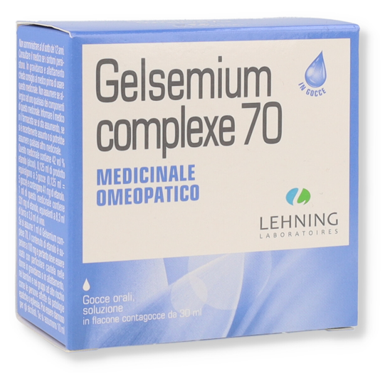 GELSEMIUM COMPLEXE L70*1FL30ML - Gruppofarmastore.it