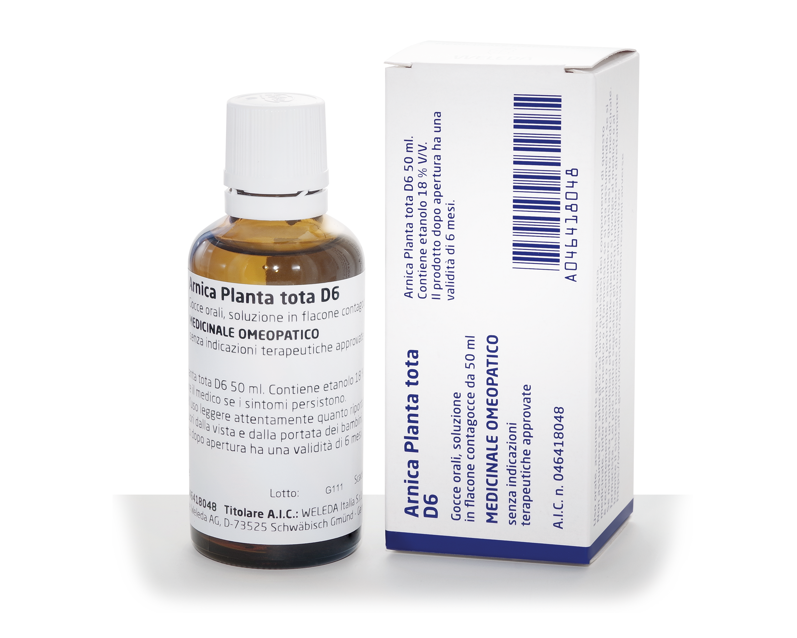 ARNICA PLANTA TOTA*D6 GTT 50ML - Gruppofarmastore.it