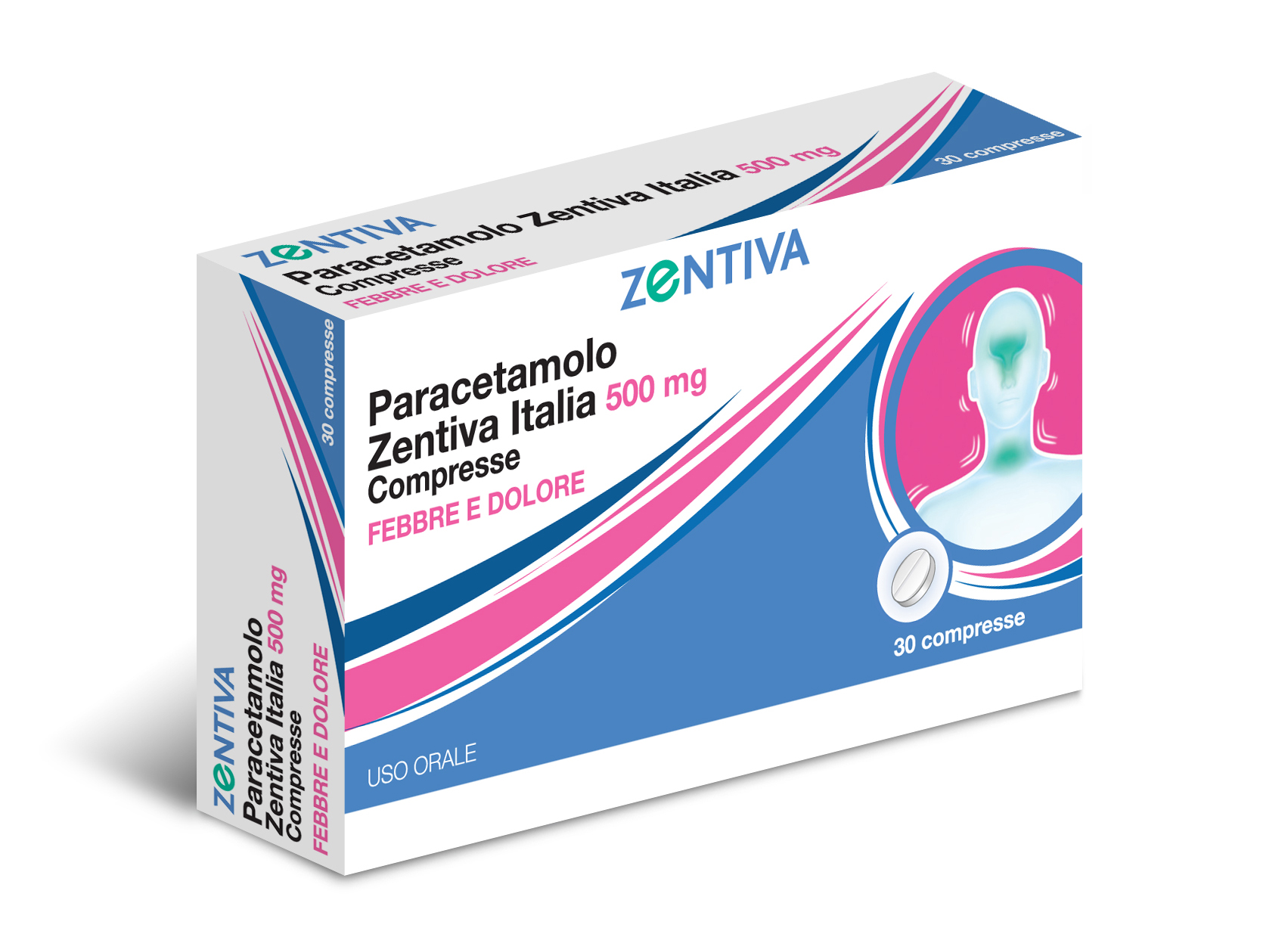 PARACETAMOLO ZEN*30CPR 500MG - Gruppofarmastore.it