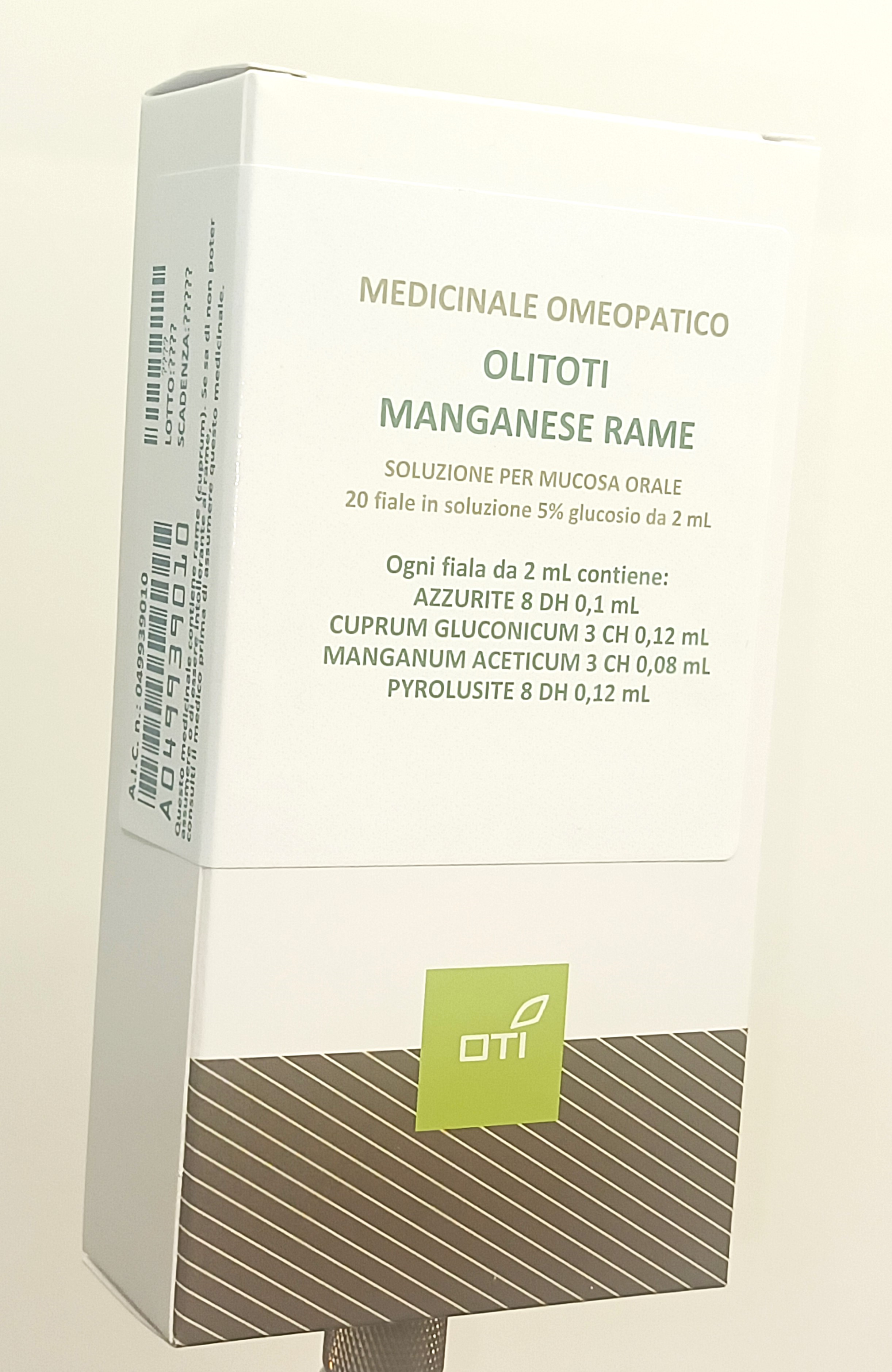 OLITOTI MANGANESE RAME*OS 20F - Gruppofarmastore.it