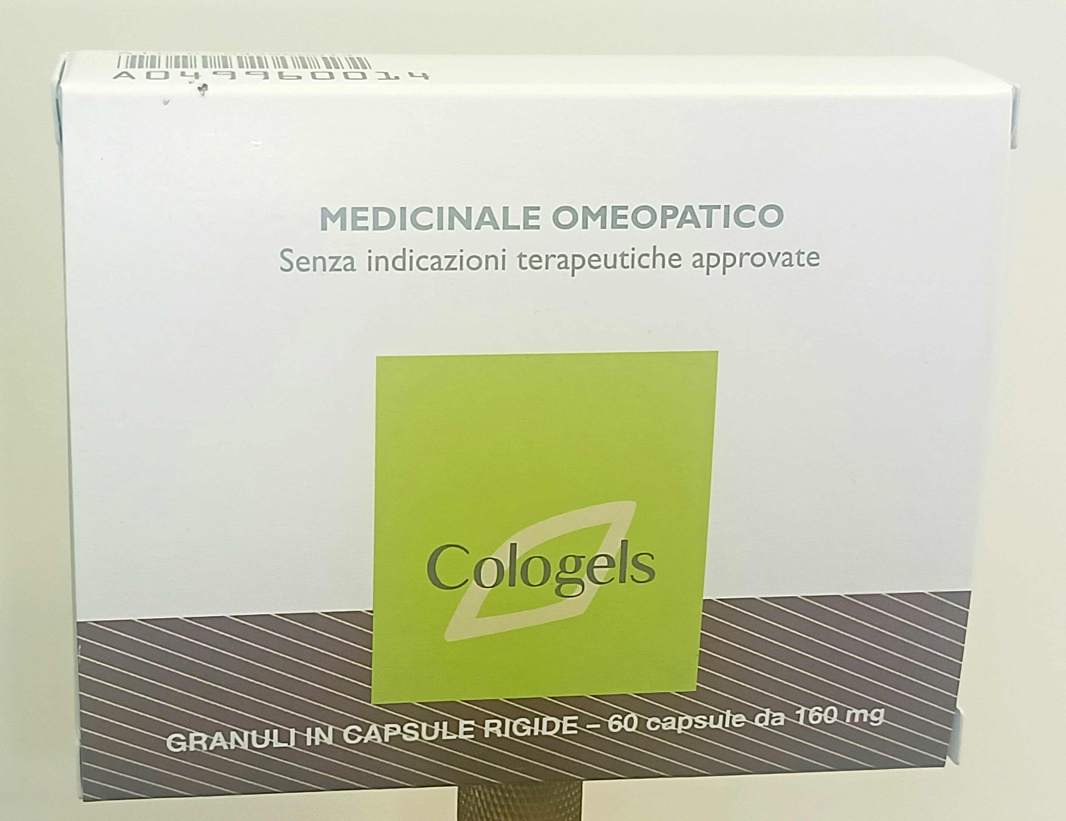 COLOGELS*60CPS 160MG - Gruppofarmastore.it