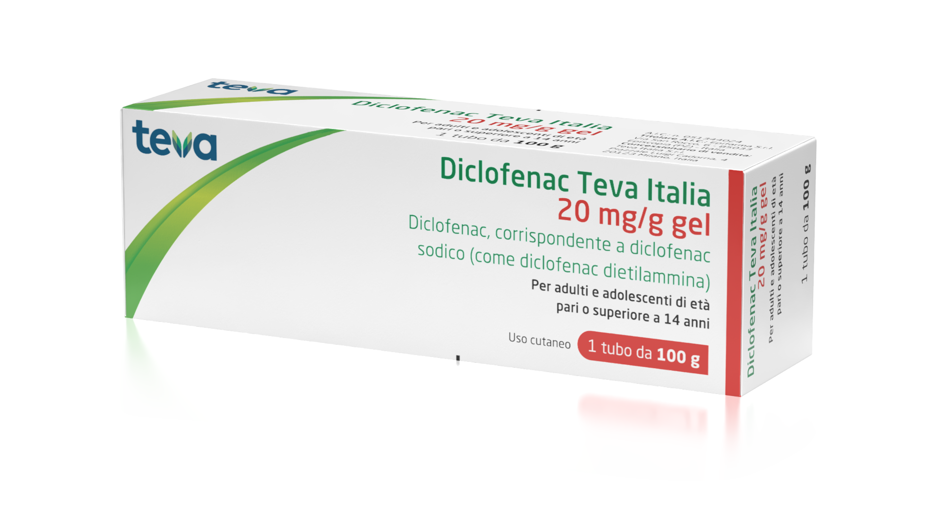 DICLOFENAC TE*GEL 100G 20MG/G - Gruppofarmastore.it