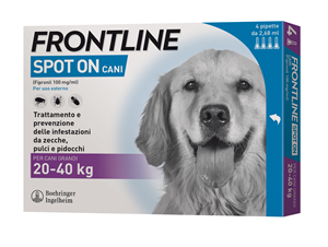 FRONTLINE*4PIP 20-40KG CANI - Gruppofarmastore.it