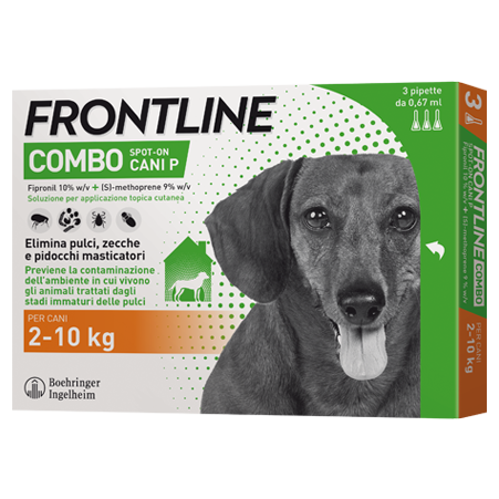 FRONTLINE COMBO*3PIP 2-10KG CA - Gruppofarmastore.it