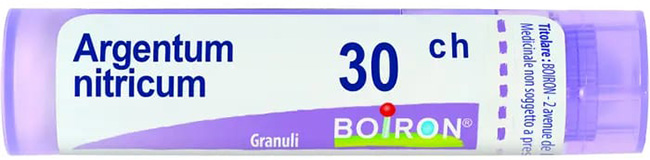 ARGENTUM NITRICUM 30 CH GRANULI - Gruppofarmastore.it