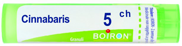 CINNABARIS 5 CH GRANULI - Gruppofarmastore.it