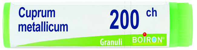 CUPRUM METALLICUM 200 CH GLOBULI - Gruppofarmastore.it