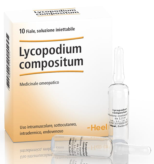 HEEL LYCOPODIUM COMPOSITUM 10 FIALE DA 2,2 ML L'UNA - Gruppofarmastore.it