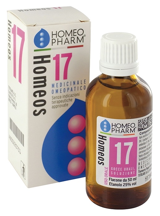 HOMEOS 17 GOCCE 50 ML - Gruppofarmastore.it