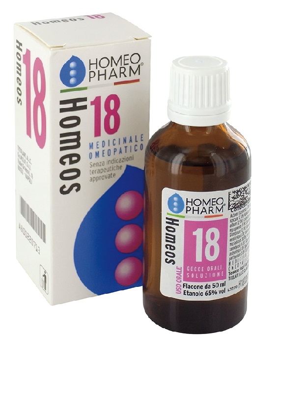 HOMEOS 18 GOCCE 50 ML - Gruppofarmastore.it