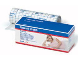 FASCIA AUTOADESIVA IPOALLERGENICA FISSAGGIO CATETERI FIXOMULL STRETCH. SUPPORTO IN POLIESTERE NON TESSUTO BIANCO, MASSA IN POLICARBONATO SENZA RESINE E GOMME NATURALI. 10X200CM - Gruppofarmastore.it