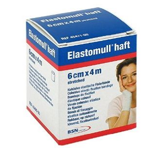 BENDA ELASTICA AUTOADESIVA ELASTOMULL HAFT COMPRESSIONE FORTE 6X400 CM - Gruppofarmastore.it