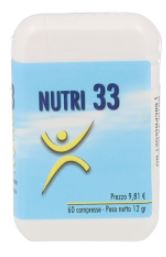 NUTRI 33 60 COMPRESSE - Gruppofarmastore.it