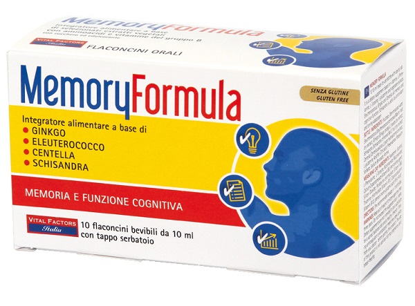 MEMORY FORMULA 10 FLACONCINI 10 ML - Gruppofarmastore.it