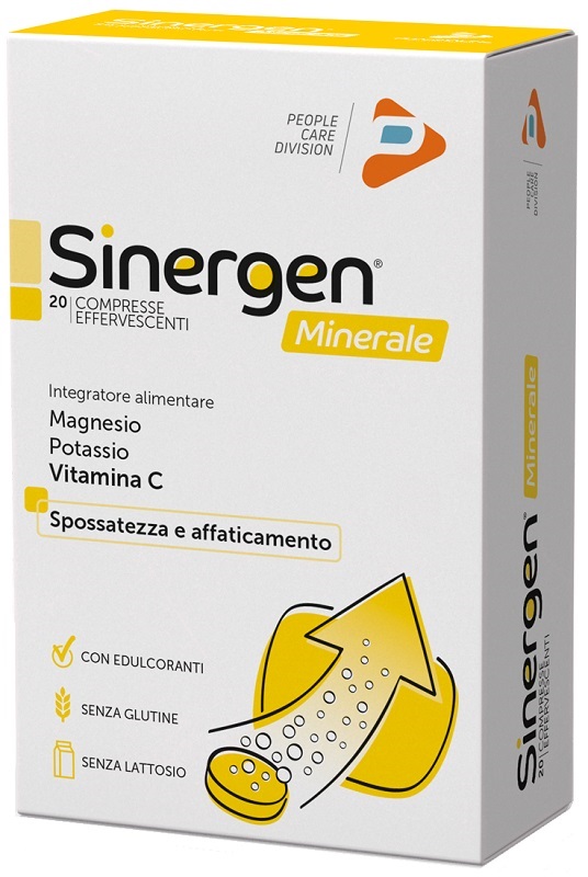 SINERGEN MINERALE LIMONE 20 COMPRESSE - Gruppofarmastore.it