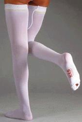 ALBERT ANDRE' ARTICOLO 700 KK6 CALZA AUTOREGGENTE A-G ANTITROMBOSI CON TASSELLO PUNTA APERTA LYCRA MM HG 18-24 COLORE BIANCO TAGLIA M-STANDARD - Gruppofarmastore.it