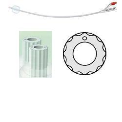 CATETERE VESCICALE PROFILCATH PLUS IN SILICONE SCANALATO 2 VIE CH18 31CM 1 PEZZO - Gruppofarmastore.it