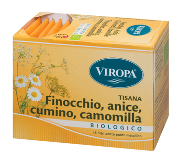 VIROPA FINOCCHIO/CUMINO/ANICE/CAMOMILLA BIO 15 BUSTINE - Gruppofarmastore.it