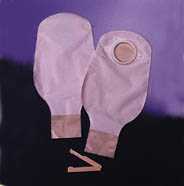 SACCA A FONDO APERTO OPACA CON PELLICOLA DI RIVESTIMENTO DISPOSITIVO DUE PEZZI CON SISTEMA DI AGGANCIO ATRAUMATICO SENZA VELCRO CONSECURA 70MM 10 PEZZI - Gruppofarmastore.it