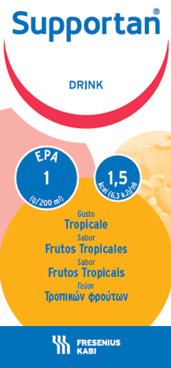 SUPPORTAN DRINK FRUTTI TROPICALI 4 FLACONI X 200 ML - Gruppofarmastore.it