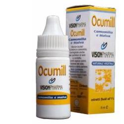 SOLUZIONE LUBRIFICANTE OCUMILL CAMOMILLA MALVA 15 ML - Gruppofarmastore.it