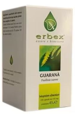 GUARANA 100 CAPSULE 430MG - Gruppofarmastore.it