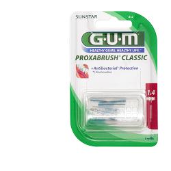 GUM PROXABRUSH CLASSIC 612 SCOVOLINO INTERDENTALE 8 PEZZI - Gruppofarmastore.it