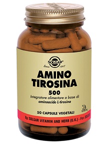 AMINO TIROSINA 500 50 CAPSULE VEGETALI - Gruppofarmastore.it
