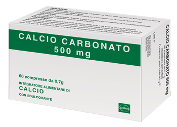 CALCIO CARBONATO 60 COMPRESSE - Gruppofarmastore.it
