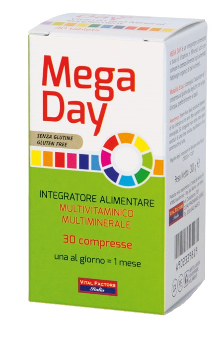 MEGA DAY 30 COMPRESSE - Gruppofarmastore.it