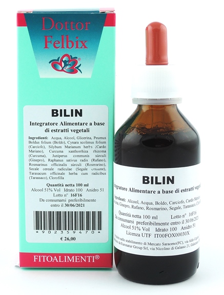 BILIN GOCCE 100 ML - Gruppofarmastore.it