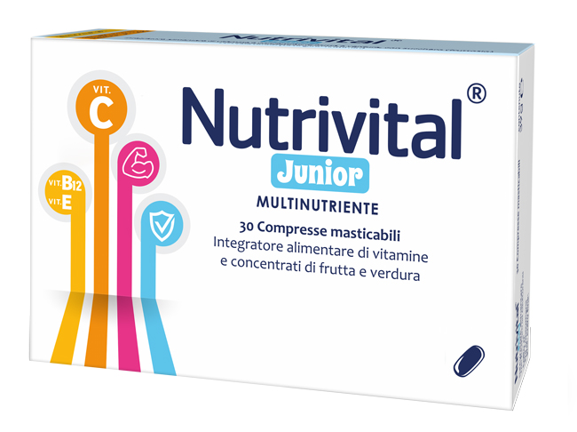 NUTRIVITAL JUNIOR 30 COMPRESSE - Gruppofarmastore.it