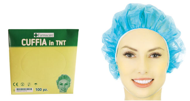 CUFFIA TNT 100 PEZZI - Gruppofarmastore.it