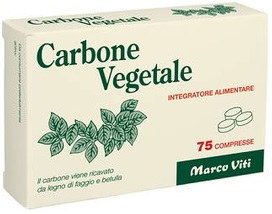 CARBONE VEGETALE 25 COMPRESSE - Gruppofarmastore.it