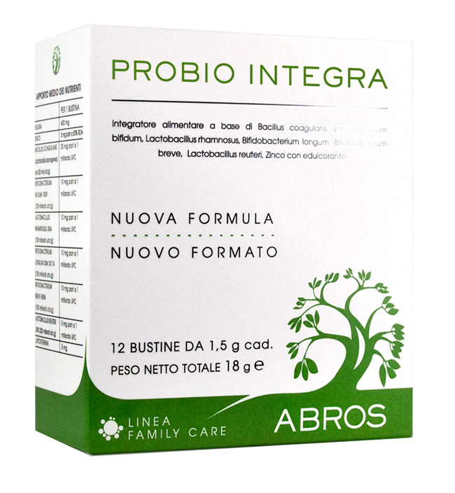 PROBIOINTEGRA ABROS 12 BUSTINE - Gruppofarmastore.it