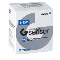 STRISCE MISURAZIONE GLICEMIA GLUCOCARD G SENSOR 25 PEZZI - Gruppofarmastore.it