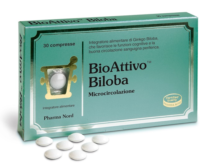 BIOATTIVO BILOBA 30 COMPRESSE - Gruppofarmastore.it