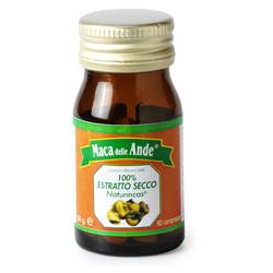 MACA DELLE ANDE ESTRATTO SECCO TITOLATO 0,6% 60 COMPRESSE NATURINCAS - Gruppofarmastore.it