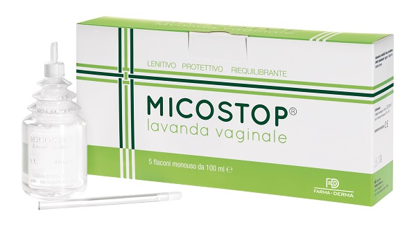 LAVANDA VAGINALE MICOSTOP 5 FLACONI DA 100 ML - Gruppofarmastore.it