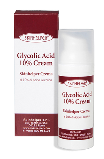 SKINHELPER VISO CREMA 10% ACIDO GLICOLICO 50 ML - Gruppofarmastore.it