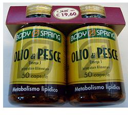 BODY SPRING OLIO DI PESCE OMEGA 3 CONFEZIONE BIPACK - Gruppofarmastore.it