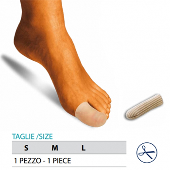 ORIONE OK PED G105 CAPPUCCIO PROTEGGI DITA GEL POLIMERO RIVESTITO TESSUTO S 1 PEZZO - Gruppofarmastore.it