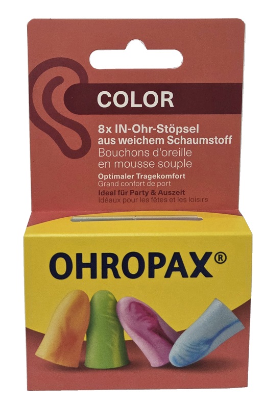 OHROPAX TAPPI AURICOLARE COLOR 8 PEZZI - Gruppofarmastore.it