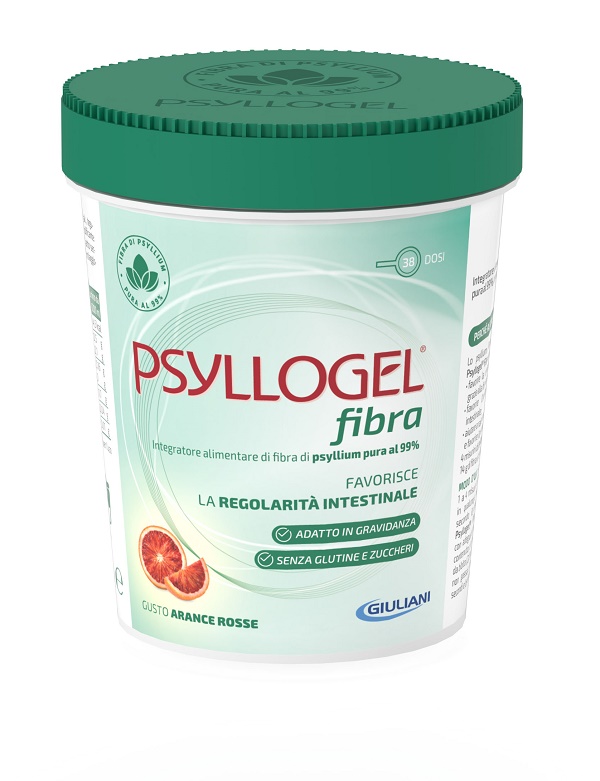 PSYLLOGEL FIBRA ARANCE ROSSE VASO 170 G - Gruppofarmastore.it